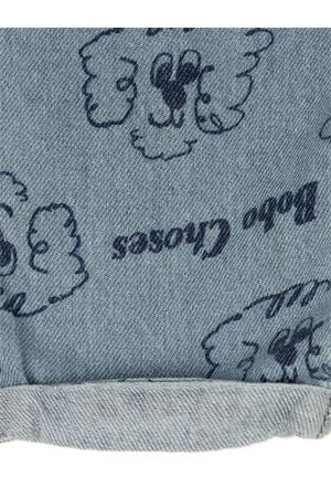 blue cotton trousers BOBO CHOSES KIDS | B126AB074.